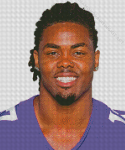 K J Osborn Minnesota Vikings Diamond Paintings