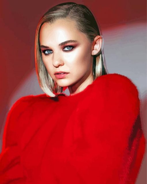 Madison Iseman In Red Diamond Paintings