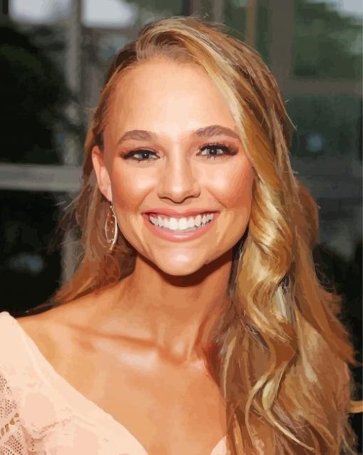 Madison Iseman Smiling Diamond Paintings