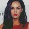 Megan Fox In Red Diamond Paintings