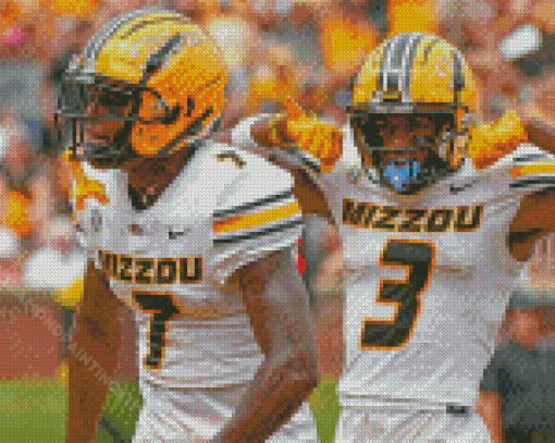 Missouri Tigers Team Players Diamond Paintings