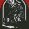 Nosferatu Illustration Movie Poster Diamond Paintings