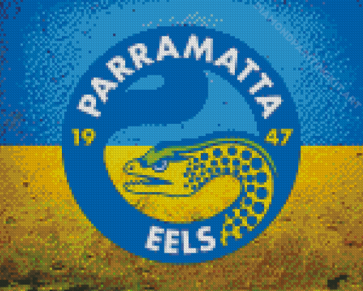 Parramatta Eels Logo Art Diamond Paintings