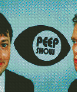 Peep Show Poster Diamond Paintings