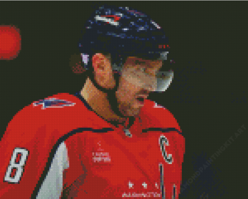 Professional Player Alexander Ovechkin Diamond Paintings