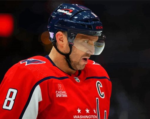 Professional Player Alexander Ovechkin Diamond Paintings