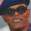 Samuel L Jackson With Glasses Diamond Paintings