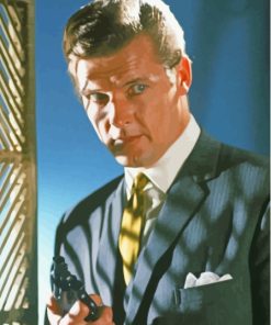 The Saint Roger Moore Diamond Paintings