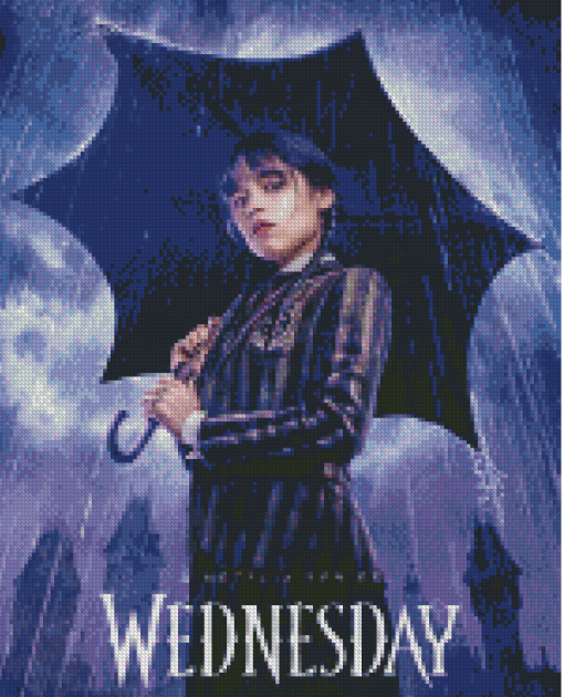 Wednesday Poster Diamond Paintings