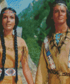 Winnetou Movie Characters Diamond Paintings