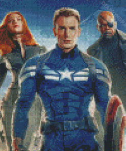 Winter Soldier Captain America Characters Diamond Paintings