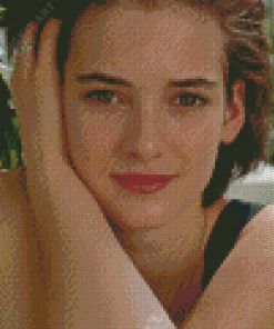 Young Actress Winona Ryder Diamond Paintings