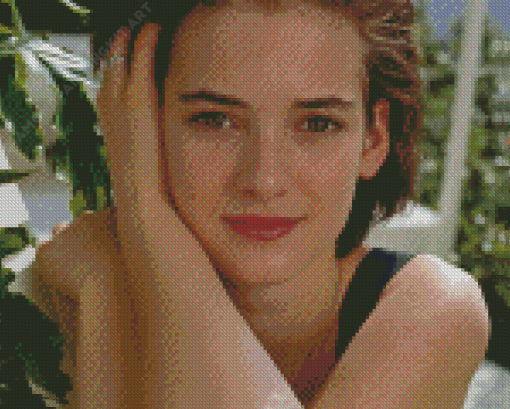 Young Actress Winona Ryder Diamond Paintings