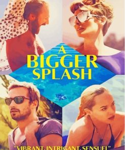 A Bigger Splash Poster Diamond Paintings