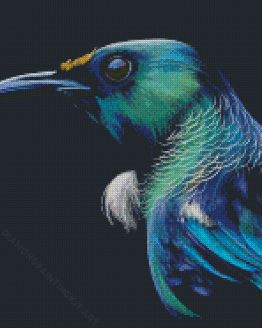 Aesthetic Tui Bird Diamond Paintings