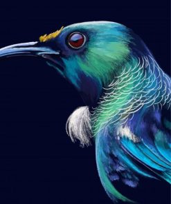 Aesthetic Tui Bird Diamond Paintings