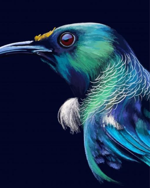 Aesthetic Tui Bird Diamond Paintings