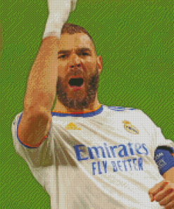 Aesthetic Benzema Diamond Paintings