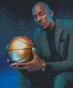 Classy Kevin Garnett Diamond Paintings