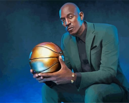 Classy Kevin Garnett Diamond Paintings