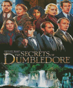 Secrets Of Dumbledore Poster Diamond Paintings