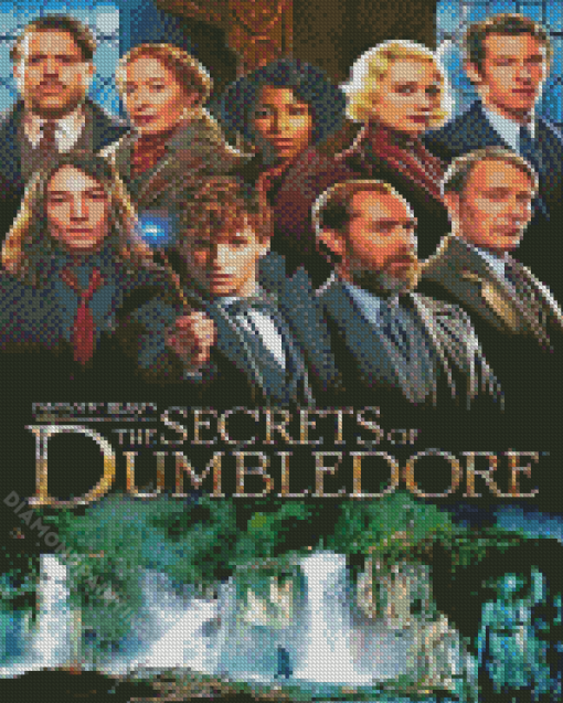 Secrets Of Dumbledore Poster Diamond Paintings