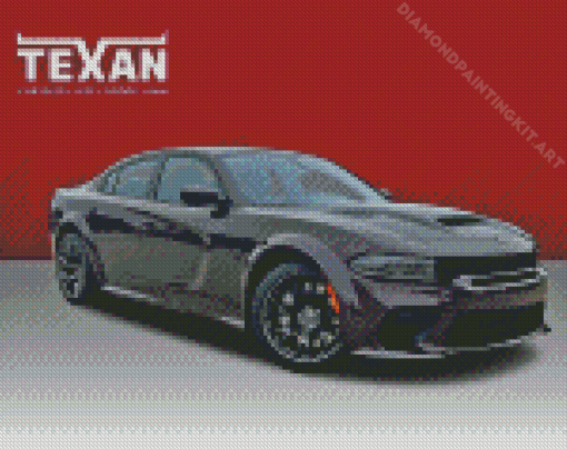 Dodge Charger Diamond Painting