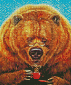 Animal Drinking Diamond Painting