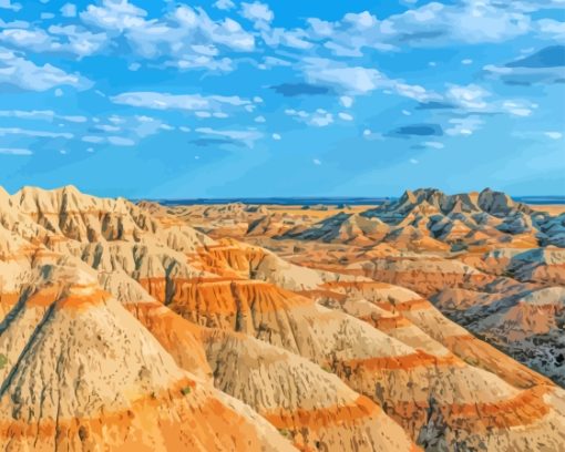 Badlands National Park Diamond Painting