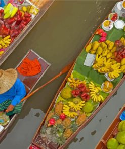 Bangkok Floating Markets Diamond Painting