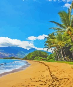 Hanalei Bay Hawaii Diamond Painting