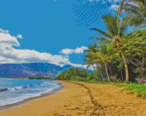 Hanalei Bay Hawaii Diamond Painting