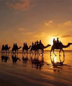 Broome Camels Diamond Painting