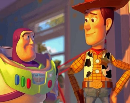 Buzz Lightyear And Woody Diamond Painting