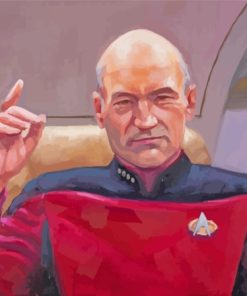 Captain Picard Diamond Painting