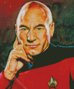 Picard Captain Diamond Painting