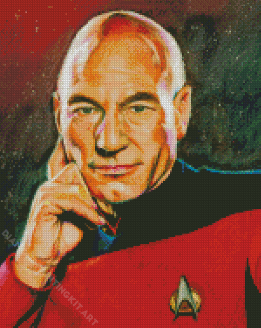 Picard Captain Diamond Painting