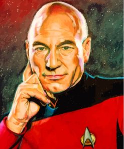 Picard Captain Diamond Painting