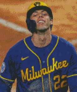 Cool Christian Yelich Diamond Painting