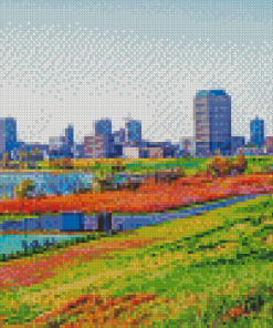 Kawaguchi City Diamond Painting