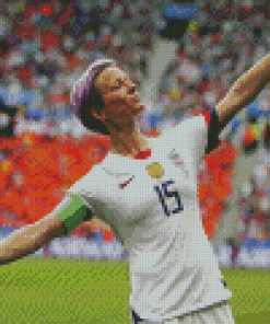 Megan Rapinoe Diamond Painting