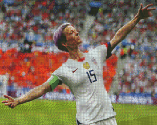 Megan Rapinoe Diamond Painting