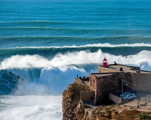 Nazare Portugal Diamond Painting