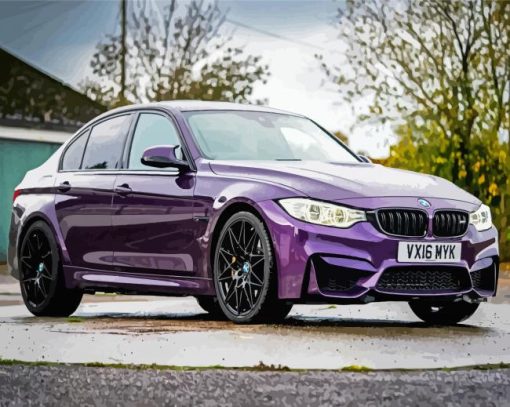 BMW M3 F80 Car Diamond Painting