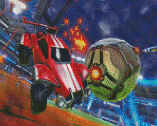 Rocket League Diamond Painting