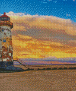 Talacre Lighthouse Diamond Painting