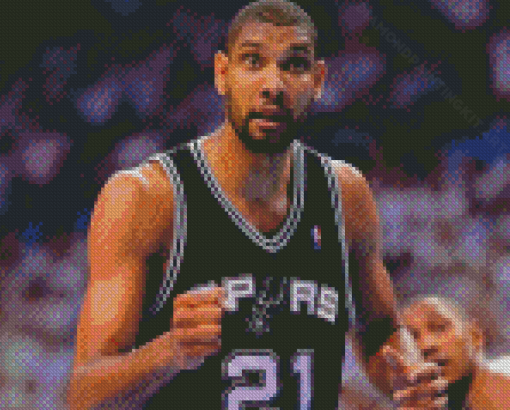 Tim Duncan Diamond Painting