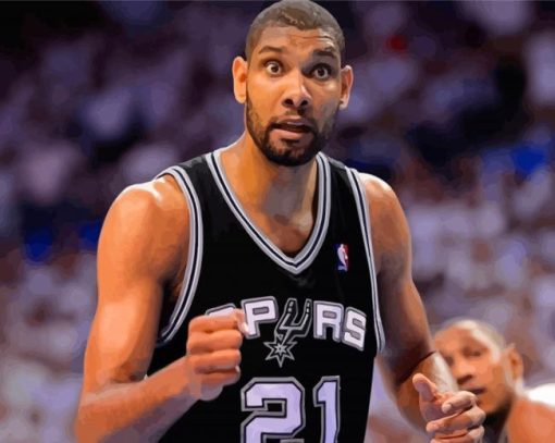 Tim Duncan Diamond Painting