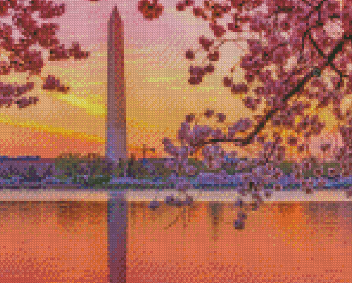 Washington Monument Diamond Painting