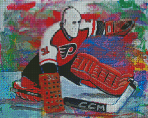 Hockey Goalie Diamond Painting